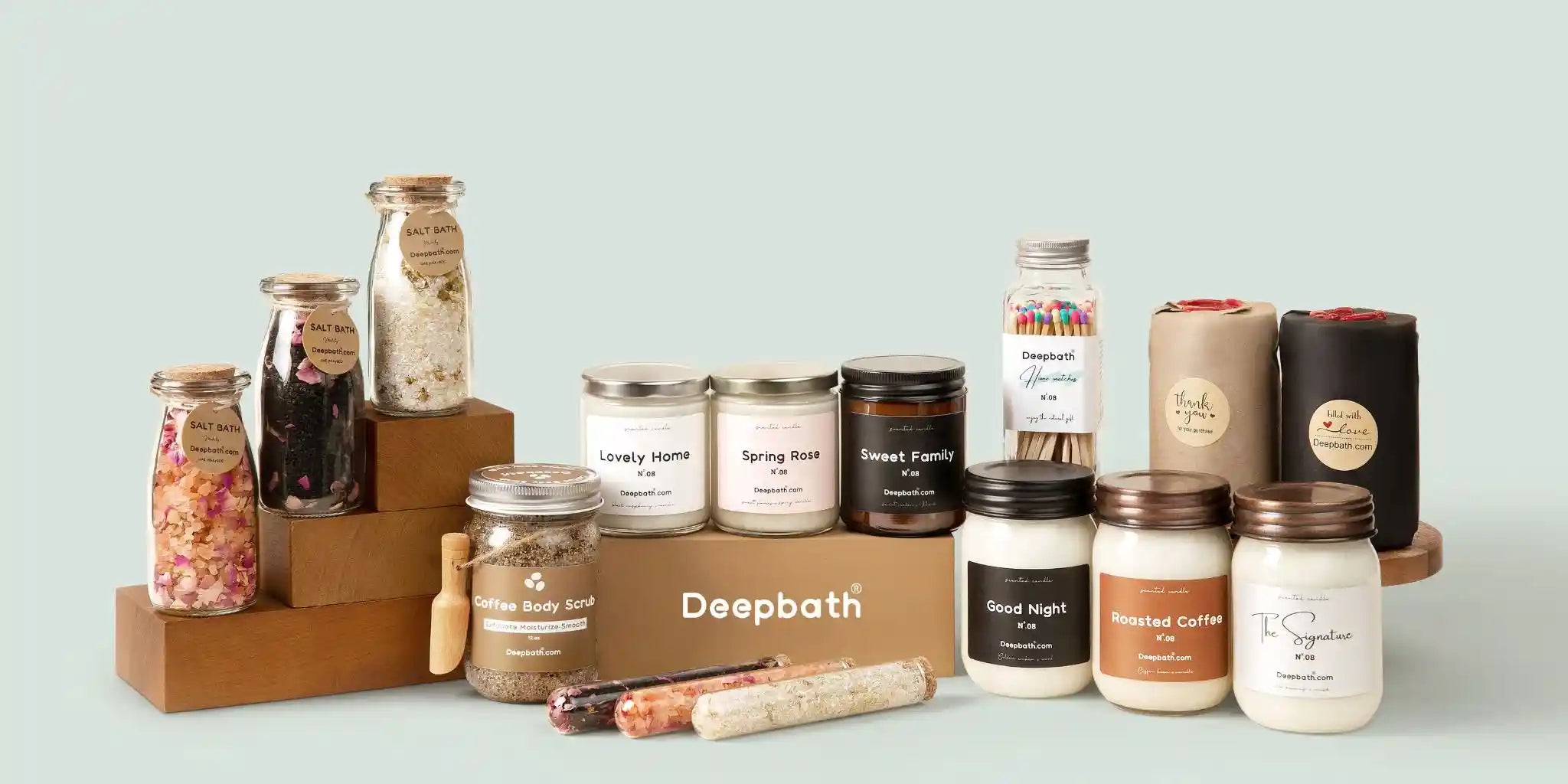 Deepbath All Products - Wide selection of Korean beauty products, scented candles, skincare, makeup, and more
