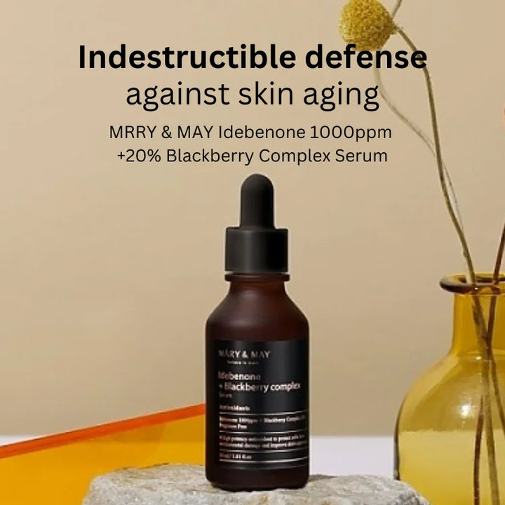 Mary&May Serum - Nourishing Blackberry + Idebenone Formula