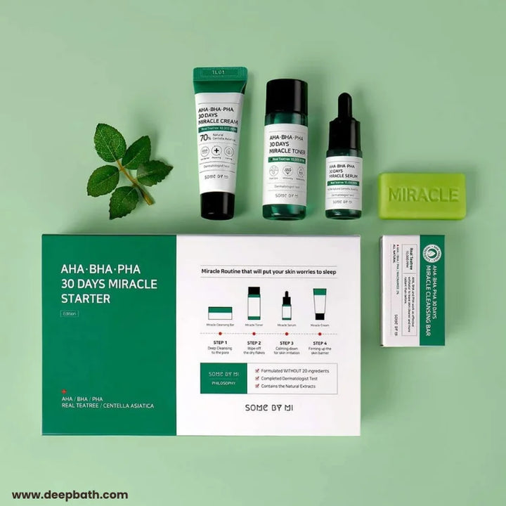 30 Days Miracle Starter Set: AHA, BHA, PHA