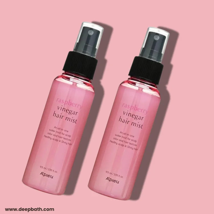 A'PIEU Hair Mist with Raspberry Extract - Side View