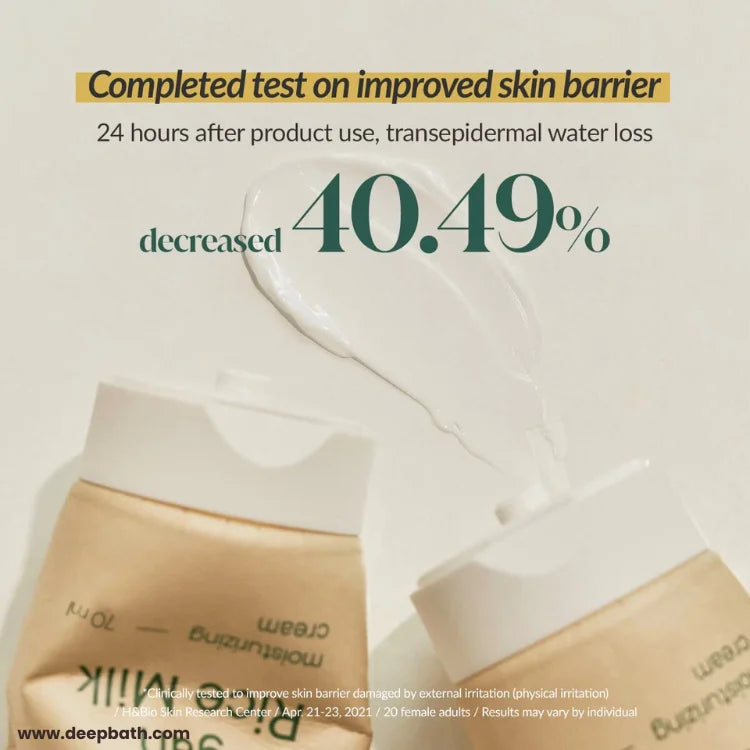 Eco-friendly packaging of moisturizer