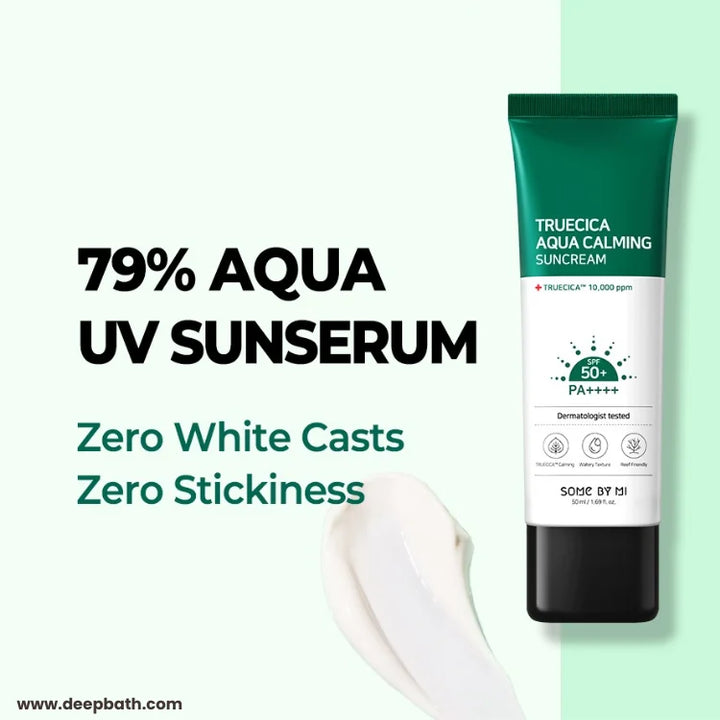 Aqua Calming Truecica Sun Cream - SOME BY MI